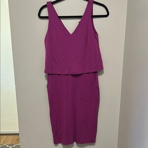 Lauren Ralph Lauren Purple Sleeveless Dress Size XS